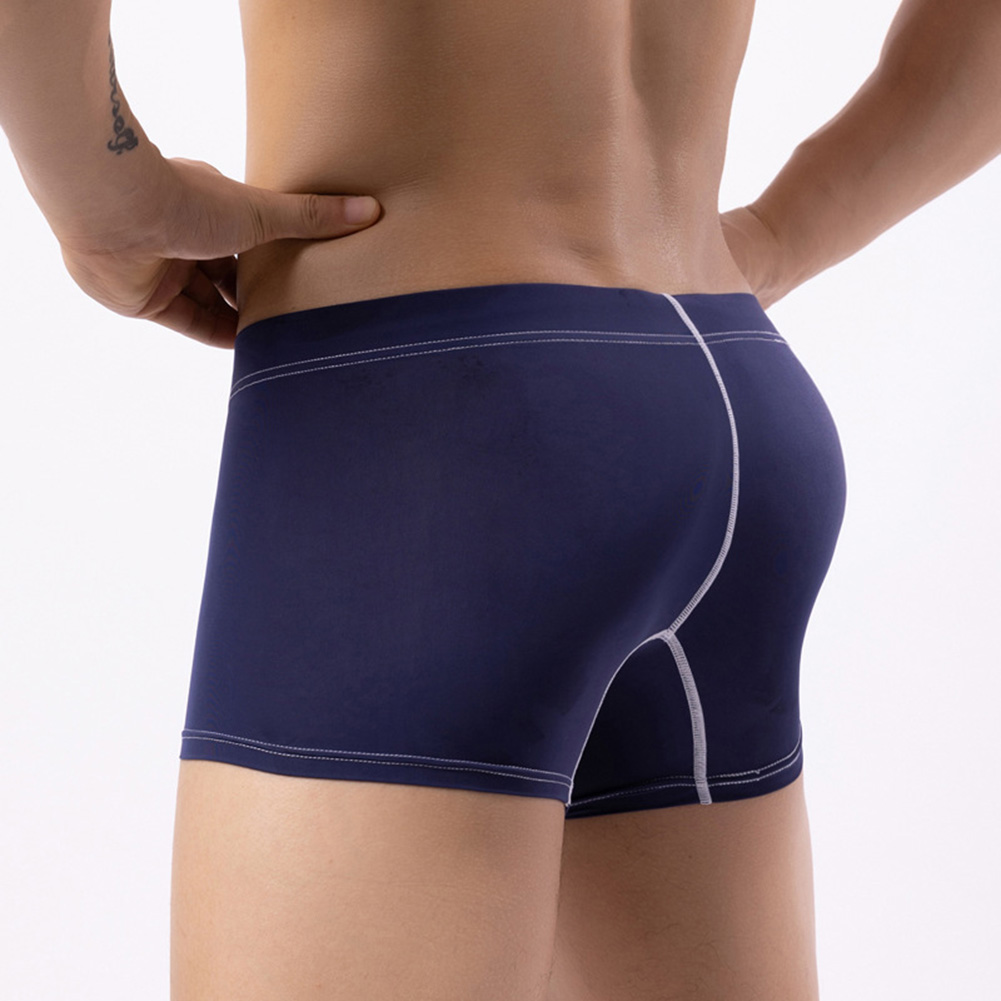 아이스 실크 남성용 언더웨어 복서 브리프스 볼륨 파우치 - Pouch Boxer Pouch 리뷰 및 가격