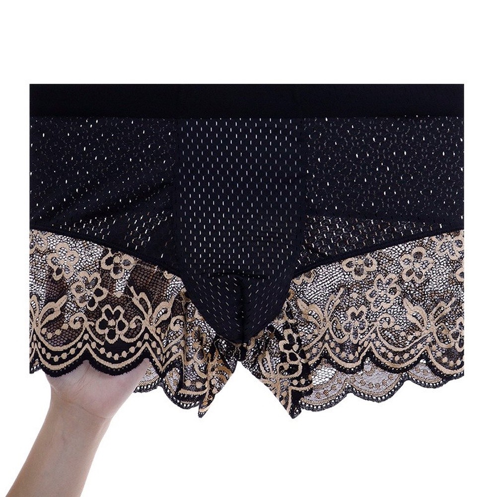 남성용 아이스 실크 레이스 메쉬 팬티 볼륨 파우치 속옷 - Pouch Boxer Pouch 리뷰 및 가격