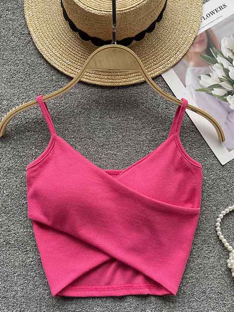   불규칙한 캐주얼 스포츠 캐미솔 여성 스트랩 디자인  - Suspender Tank Top 리뷰 및 가격