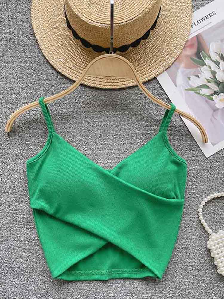   불규칙한 캐주얼 스포츠 캐미솔 여성 스트랩 디자인  - Suspender Tank Top 리뷰 및 가격