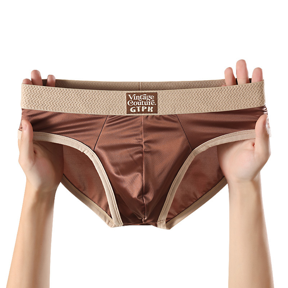 남성 새틴 같은 부드러운 란제리 얼음 실크 트렁크 남성 - Trunk Breathable Men 리뷰 및 가격