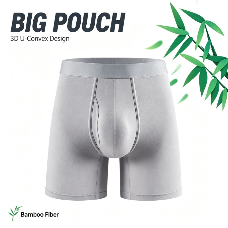 남성 대나무 섬유 사각 팬티 통기성 속옷 남성용 파우치 - Bamboo Fiber Trunk 리뷰 및 가격